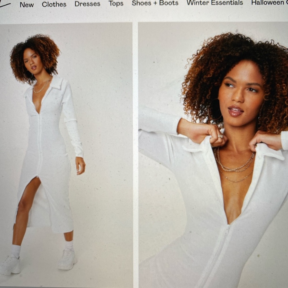 Nasty Gal Pocket Bust Longline Shacket